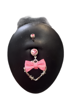 Load image into Gallery viewer, Classy Bow Belly Ring Style 7
